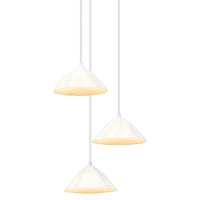 LEDVANCE Suspension Décor Feuille de Lotus blanc, E14