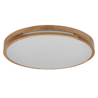 OSRAM ORBIS Woodburry plafonnier dimmable Click-DIM 16W 300mm bois