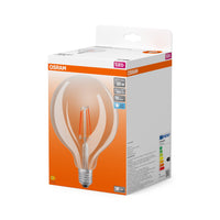 Lampe OSRAM LED Star Classic, forme boule, 7W, 806lm, transparente, E27