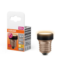 Lampe design OSRAM LED Star noir, blanc chaud, 3,5W, 270lm, dépolie