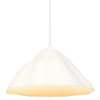 LEDVANCE Suspension Décor Feuille de Lotus blanc, E27, 396 mm