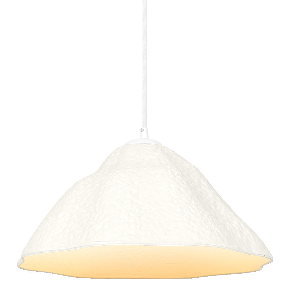 LEDVANCE Suspension Décor Feuille de Lotus blanc, E27, 396 mm