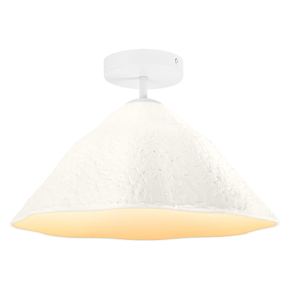 LEDVANCE Plafonnier Decor Feuille de Lotus blanc, E27, 396 mm