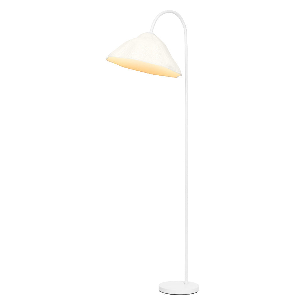 LEDVANCE DECOR Lampadaire décor Feuille de Lotus blanc, E27, dimmable