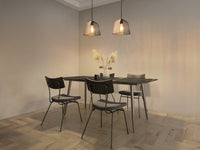 LEDVANCE DECOR Cage Bell Pendelleuchte, schwarz/braun, E27