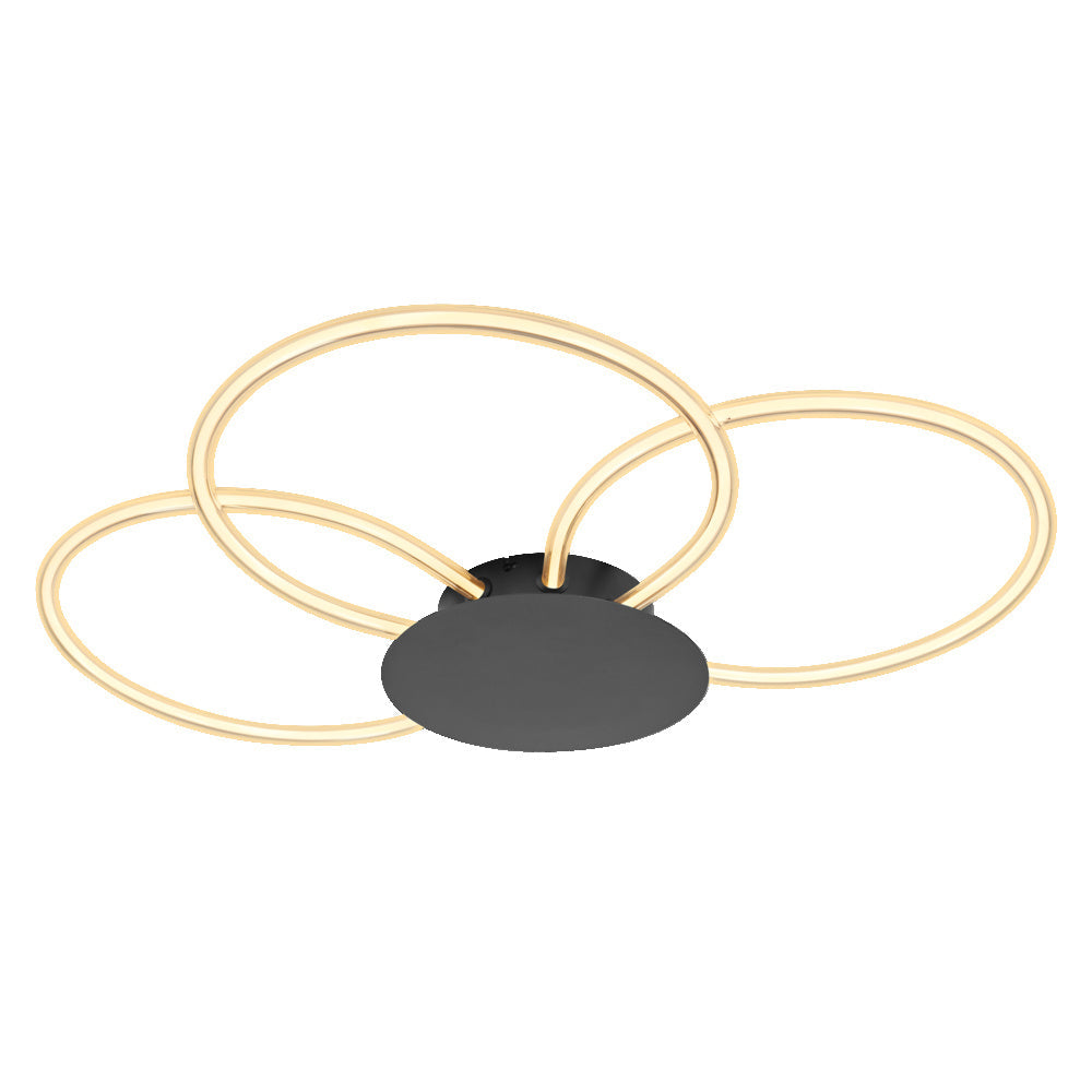 Plafonnier LEDVANCE DECOR Aura, 21 W, 3 000 K, 2 200 lm, variateur à clic