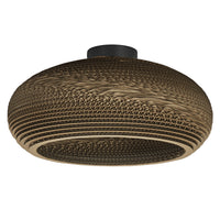 LEDVANCE Plafonnier Decor Cardboard Drop marron, E27