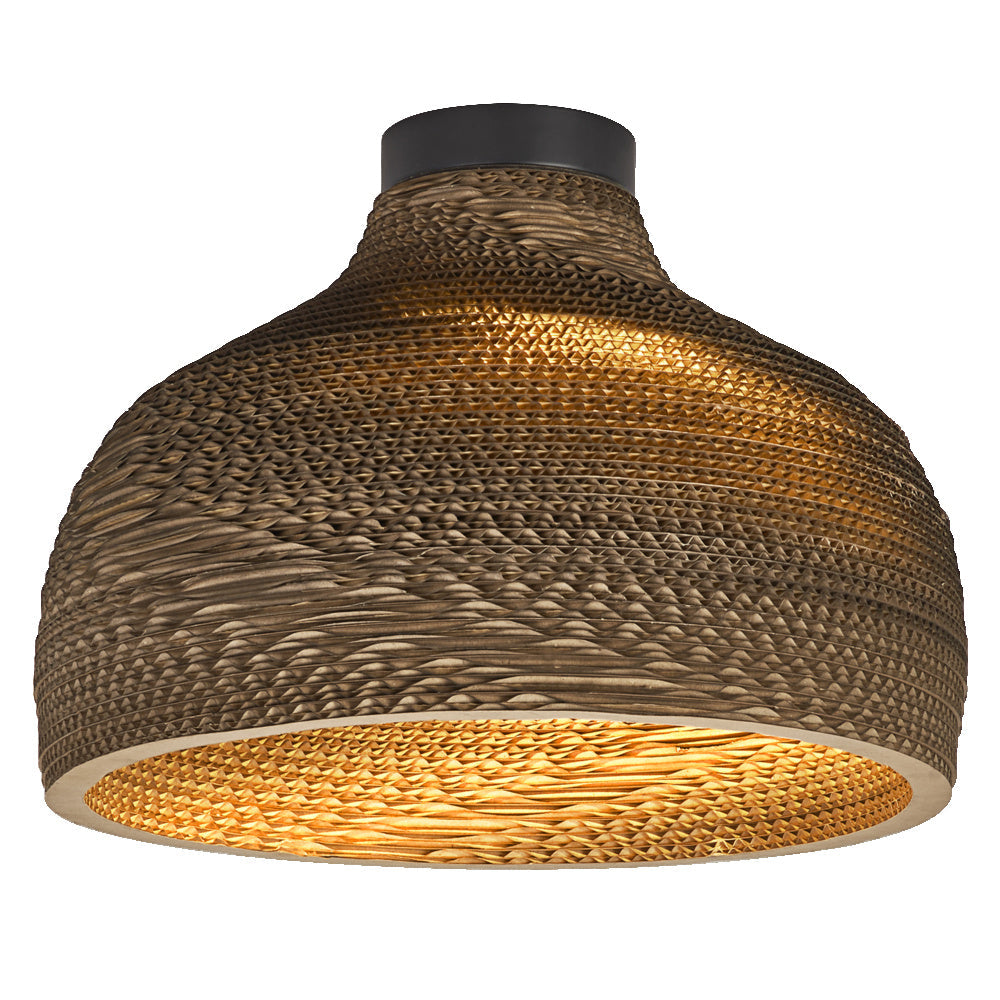 LEDVANCE DECOR Deckenleuchte Decor Cardboard Hat braun, E27