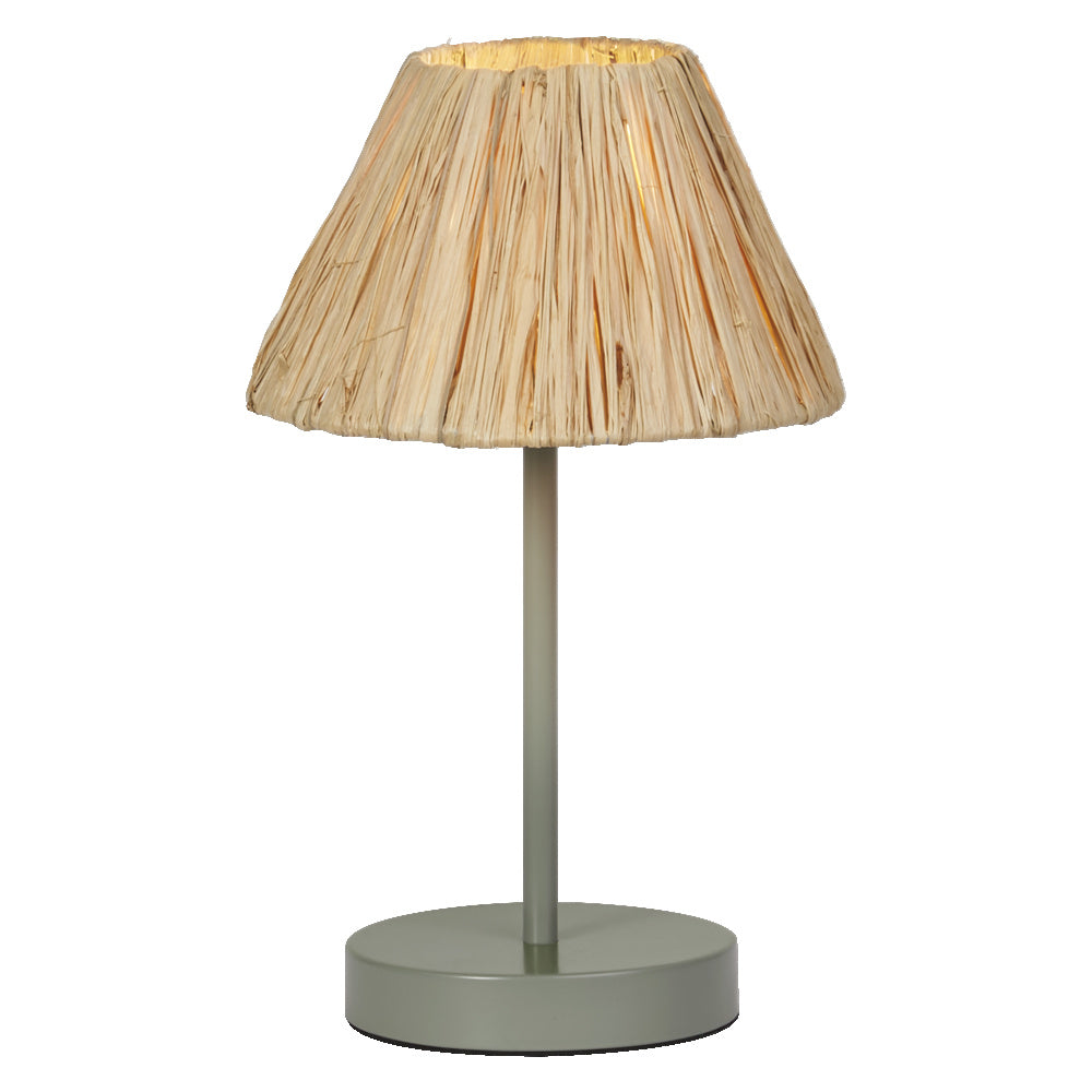 LEDVANCE lampe à poser Decor Raphia vert E27 200 mm