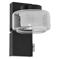 OSRAM ORBIS Flamme Applique murale de salle de bain 5.5W Click CCT IP44 noir