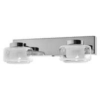 OSRAM ORBIS Flamme Applique de salle de bain 11W Click CCT IP44 Chrome