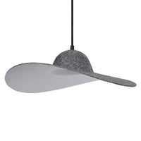 OSRAM DECOR Felt Hat Pendelleuchte Dunkelgrau, E27