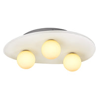 OSRAM DECOR Plafonnier Nid de Plâtre 3xG9 Blanc