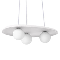 LEDVANCE DECOR Plaster Nest Pendant Suspension 3XG9 Blanc