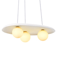 LEDVANCE DECOR Plaster Nest Pendant Suspension 3XG9 Blanc