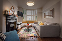 OSRAM ORBIS Woodburry plafonnier dimmable Click-DIM 24W 390mm bois