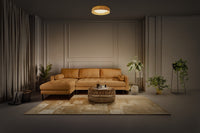 LEDVANCE DECOR Bamboo Paper Deckenleuchte Braun, 500mm, 28W