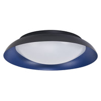 LEDVANCE ORBIS Plafonnier plaque 35W 430mm noir/bleu