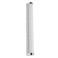 OSRAM ORBIS Tube miroir de salle de bain applique murale verre givré 12W 60cm chrome