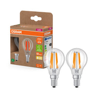 OSRAM Energy Class LED-Lampe, 2.2W, Klar, EEK A, 470lm, E14 , Warmweiß