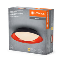 LEDVANCE ORBIS Plafonnier plaque 35W 430mm noir/orange