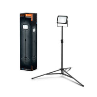 LEDVANCE WORKLIGHTS VALUE BATTERY TRÉPIED Projecteur de chantier à batterie, USB, 20 W, 2 000 lm, 6 500 K