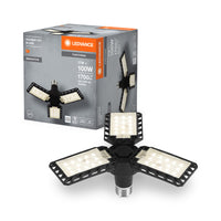 LEDVANCE Highbay Blade Lampe plafond avec ailes, 17W, E27
