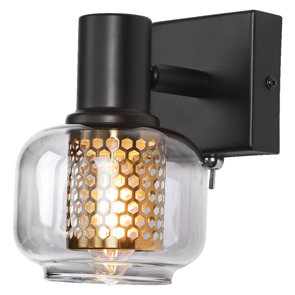 LEDVANCE DECOR Spot Firefly Applique murale, OSRAM lampe incluse, noir, 1 x 2.8W, E14
