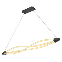 Suspension LEDVANCE DECOR Swirl, 22 W, 3 000 K, 2 400 lm, blanc chaud, Click DIM