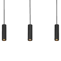 LEDVANCE DECOR Drums LED Suspension Noire, à 3 ampoules, GU10