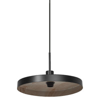 LEDVANCE DECOR Plate Pendant Suspension E27 Bois noir
