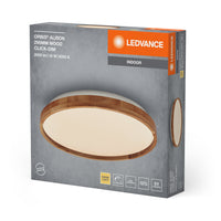 LEDVANCE ORBIS Alison plafonnier 16W dimmable 295mm décor bois