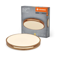 LEDVANCE ORBIS Woodburry Plafonnier dimmable Click-DIM 16W 300mm Bois