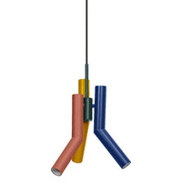 OSRAM DECOR Suspension paille, 3 flammes, E27, multicolore