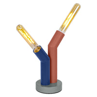 LEDVANCE DECOR Straw Lampe de table, 2 lampes, E27, multicolore
