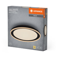 LEDVANCE ORBIS Pederson plafonnier 24W 450mm noir