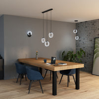 LEDVANCE DECOR Circle Suspension, 2 Pendel, 14W, Click CCT Noir
