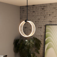 LEDVANCE DECOR Circle Pendelleuchte, 3 Pendel, 8W, Click CCT Black