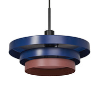 OSRAM DECOR Suspension Layers Bleu, E27