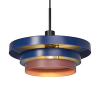 OSRAM DECOR Suspension Layers Bleu, E27