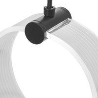 LEDVANCE DECOR Circle Pendelleuchte, 3 Pendel, 8W, Click CCT Black