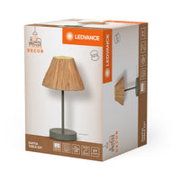 LEDVANCE lampe à poser Decor Raphia vert E27 200 mm