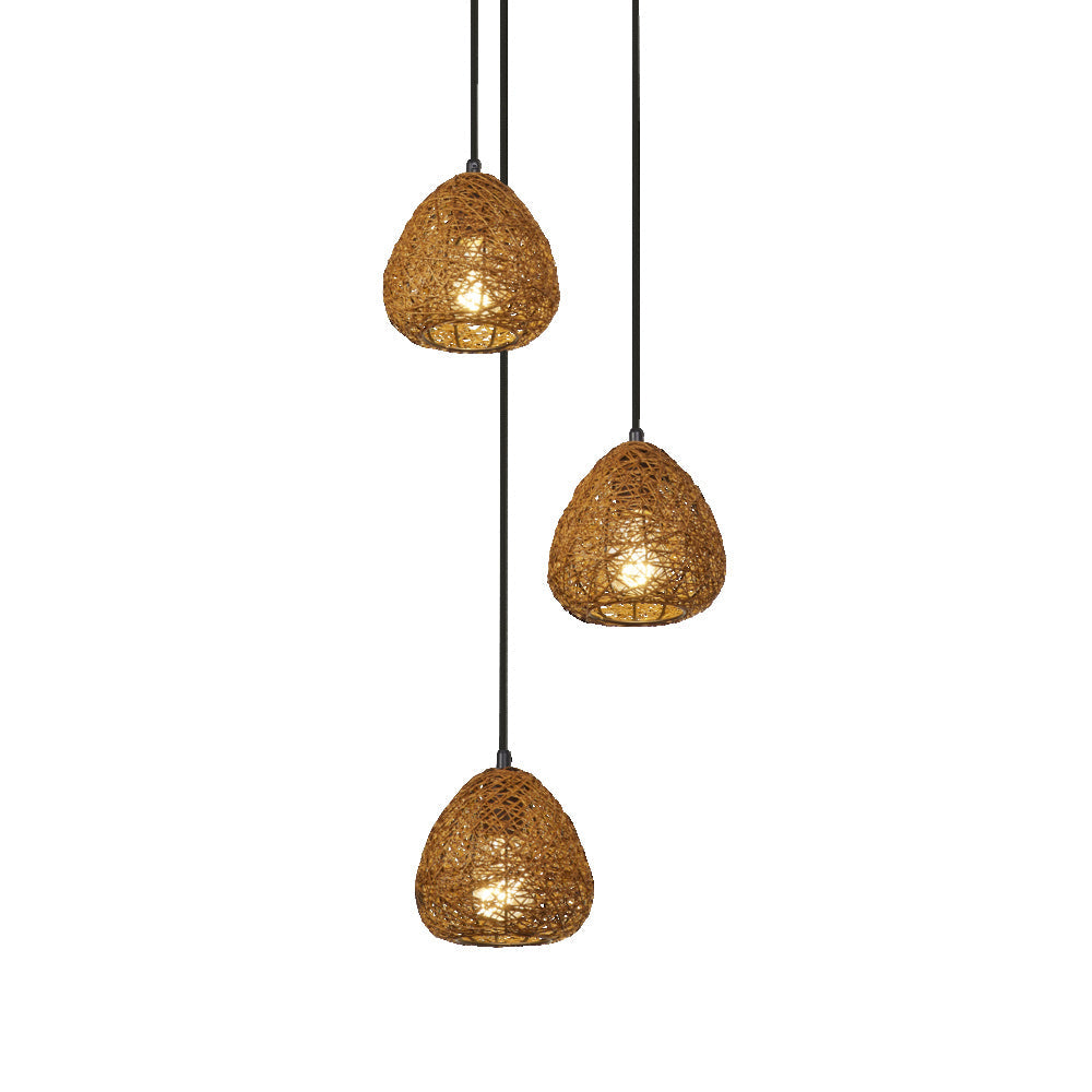 LEDVANCE DECOR Paper Drop Pendant Suspension Plate 3XE27 Beige
