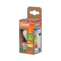 Osram ampoule LED sphérique fil,dep, EE A, 1,2W, E14, 2700K