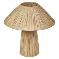 LEDVANCE DECOR Bamboo Paper Hut Lampe de table 1XE27 Brune
