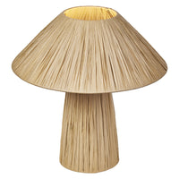 LEDVANCE DECOR Bamboo Paper Hut Lampe de table 1XE27 Brune