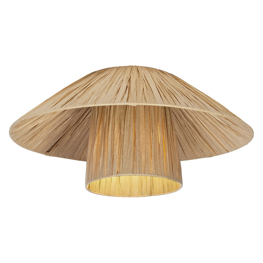LEDVANCE DECOR Bamboo Paper Hut Plafonnier Brune, 400mm, E27