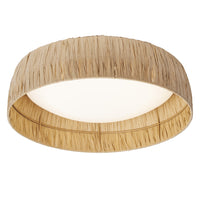 LEDVANCE DECOR Bamboo Paper Plafonnier Brune, 400mm, 18W