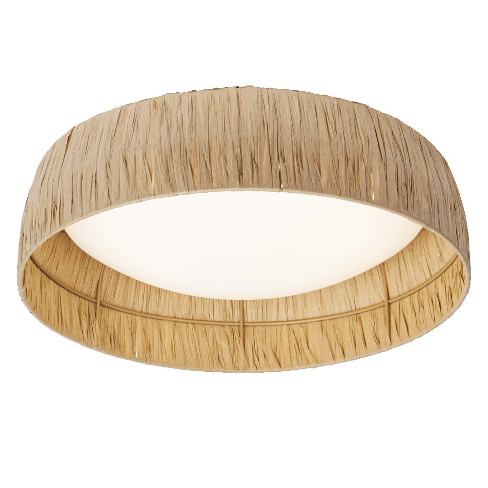 LEDVANCE DECOR Bamboo Paper Plafonnier Brune, 400mm, 18W