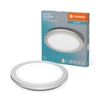 LEDVANCE ORBIS Disc plafonnier salle de bain 30cm 22W Click CCT IP44 chrome